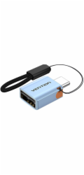OTG adaptér USB 3.1 Vention USB-C na USB-A s poutkem