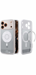 Spigen Ultra Hybrid MagSafe, klasická stříbrná - iPhone 17 Pro