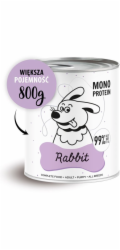 PAKA ZWIERZAKA Pepe Rabbit - vlhké krmivo pro psy - 800g