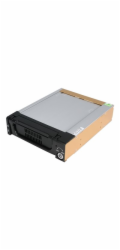 Startech 5.25 in Rugged SATA Hard Drive Mobile Rack Drawer - Aluminum Removable Hard Drive Bay (DRW150SATBK) - Skladovací mobilní rack - 3.5" - cerná