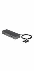 Startech USB-C & USB-A Dock, Hybrid Universal Laptop Docking Station with Dual Monitor Display 4K 60Hz HDMI & DisplayPort, 60W Power Delivery, Gigabit Ethernet, Windows, Mac Chrome - 4K USB Type-C Doc