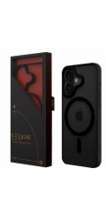 iLera Průhledný kryt o ColorAnt, černý pro iPhone 16 Plus