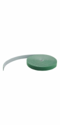 Startech 100ft Hook and Loop Roll, Cut-to-Size Reusable Cable Ties, Bulk Industrial Wire Fastener Tape /Adjustable Fabric Wraps Green / Resuable Self Gripping Cable Management Straps - Adjustable Loop