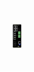 LANCOM IGS-3510XUP - Prepínac - prumyslový - L3 - rízený - 4 x 10/100/1000/2.5G (PoE++) + 4 x 10/100/1000 (PoE+) + 2 x 10 Gigabit SFP+ - lze montovat na konzolu DIN - PoE++ (360 W)