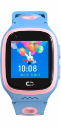 Canyon Dětské hodinky ZEFIR KW-49 E-SIM 4G GPS WiFi Video Hudba Hry Výuka angličtiny, růžovo-modré