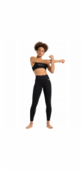 Roxy Sportovní legíny Everyday Flow ERJNP03676-KVJ0 Černé M