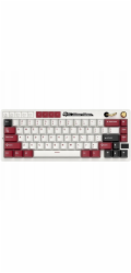 Royal Kludge Herní klávesnice RK M65 Famicom, béžové spínače
