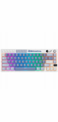 Royal Kludge Herní klávesnice RK M65 Ocean Blue s béžovými spínači