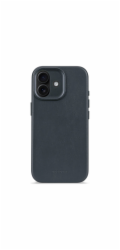 Decoded Leather Backcover iPhone 17 Navy Shadow