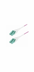 Startech 40m (131ft) LC/LC (UPC) OM4 Multimode Fiber Optic Cable - Patch kabel - LC/UPC duplex vícevidový (M) do LC/UPC duplex vícevidový (M) - 40 m - 40 m - 1.6 mm - optické vlákno - duplex - 50 / 12