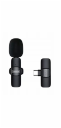 Zenwire Bezdrátový kondenzátorový mikrofon Mini Tie s konektorem USB-C pro telefon a počítač.