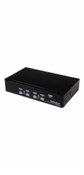 Startech 4-Port USB KVM Swith with OSD - TAA Compliant - 1U Rack Mountable VGA KVM Switch (SV431DUSBU) - Prepínac KVM - 4 x KVM port(s) - 1 místní uživatel - desktop - pro P/N: IM12D1500P, RACKCOND17H