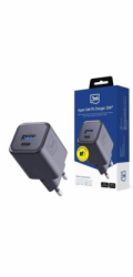3mk napájecí adaptér Hyper Charger PD 33W GaN QC4+ PPS AFC FCP SCP 1A1C  Black