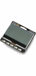 PiMoroni Sada grafických prvků Pico - monochromatický LCD displej - podsvícení RGBW - pro Raspberry Pi Pico - PiMoroni PIM656