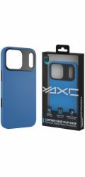 Yaxo Pouzdro Leather Gear Slim MagSafe pro iPhone 17 Pro Max, elektricky modré