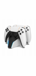 NoName Nabíječka YAXO RAPID SHOT pro podložky DS PS5, alpská bílá