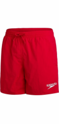 Speedo Pánské vodní kraťasy Essentials 16, červené, velikost XXL