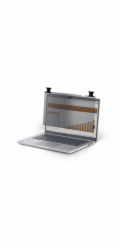 Startech - Filtr pro zvýšení soukromí k notebooku (horizontální) - dvoucestné - lepicí, závesné záložky, otocné závesy - 16" - cerná