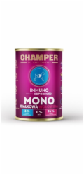 CHAMPER Immuno Mono Beef - vlhké krmivo pro psy - 400g