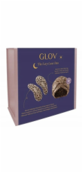 NoName Silikonové oční náplasti GLOV_SET The Lazy Luxe Duo, které hydratují a podporují vstřebávání + saténová spací čepice