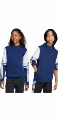 Adidas Dětská mikina Squadra 25 Sweat Hoody tmavě modrá JD4804 140cm
