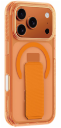 Amazingthing Pouzdro Titan Pro Drop Protection Case s 3 čočkami pro iPhone 17 Pro Max, titanově oranžové