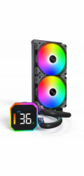 Montech HyperFlow Digital 240 Černá sada vodního chlazení AIO
