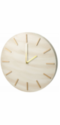 Home Styling Collection Kolekce stylingu pro domácnost Minimalistické nástěnné hodiny SUM, mramorový vzor, 30 cm