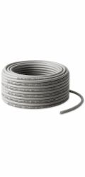 Qoltec Síťový patch kabel UTP s kroucenou dvojlinkou | Měděný Cu | CAT6 | Vysokorychlostní 1 Gb/s | LAN | 25 m | Šedý