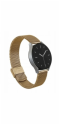 Burga Metal Mesh Elegance univerzální pro 22mm hodinky (zlaté)