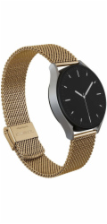 Burga Metal Mesh Elegance univerzální pro 20mm hodinky (zlaté)
