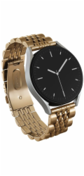 Burga Kovový náramek Chic Royal univerzální pro 22mm hodinky (zlatý)