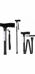Skládací invalidní hůl ACTIONMED černá