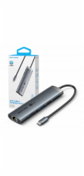 Dokovací stanice Vention USB-C 8v1 4K 60Hz 100W