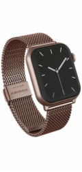 Fixed BURGA Metal Mesh Elegance pro Apple Watch 42/44 mm (růžové zlato)