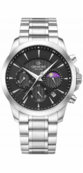 Giewont Pánské hodinky Chronograf Sapphire Silver GW9460-B2