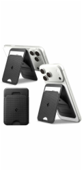 Spigen S314-1 SLIM FOLD STATIV MAGSAFE UNIVERSAL MAGNETICKÝ DRŽÁK NA KARTY ČERNÝ