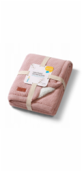 PurePower Bavlněná deka BABY ONO 1659/01 s hřejivostí, růžová