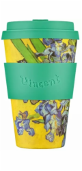 Ecoffee cup Ekologický kelímek Ekologický kelímek* Kosatce z muzea Van Gogh 400ml - Kosatce