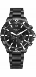 Giewont Pánské hodinky Chronograf Sapphire Black GW3970-B4