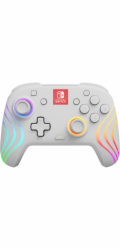 PDP Afterglow Wave Wireless Controller NS White
