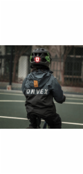 RockBros Dětská cyklistická helma TS-61 10110061003 s odnímatelnou bradou, velikost S (48-54) - zelená