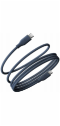Energea Magnetický kabel Helix 60 USB-C na USB-C, 480 Mbps, 60 W, 1,5 m, modrý
