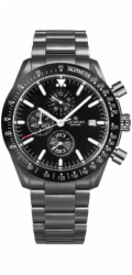 Giewont Pánské hodinky Chronograf Sapphire Black GW8720-B1