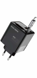 Mobile Origin Nabíječka displejů 65W GaN PW2 - samonavíjecí kabel USB-C + USB-C + USB-A