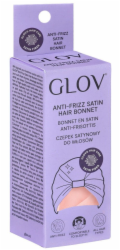 Glov Saténová čepice pro ochranu kudrnatých a upravených vlasů před třením a krepatěním Rose