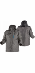 Högert Technik REN zateplená bunda grafitová XL HT5K241-XL