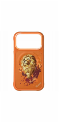 Nimmy Lion MagSafe Case pro iPhone 17 Pro oranžové