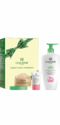 Collistar SET Hydratační fluid 400 ml + Peeling 150 g + Gelový krém 15 ml