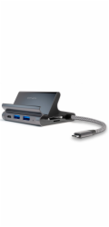 4smarts Stojan na tablet/chytrý telefon 7v1 DeX 2xUSB-C/ 2xUSB-A/ HDMI/SD/ microSD/ RJ45